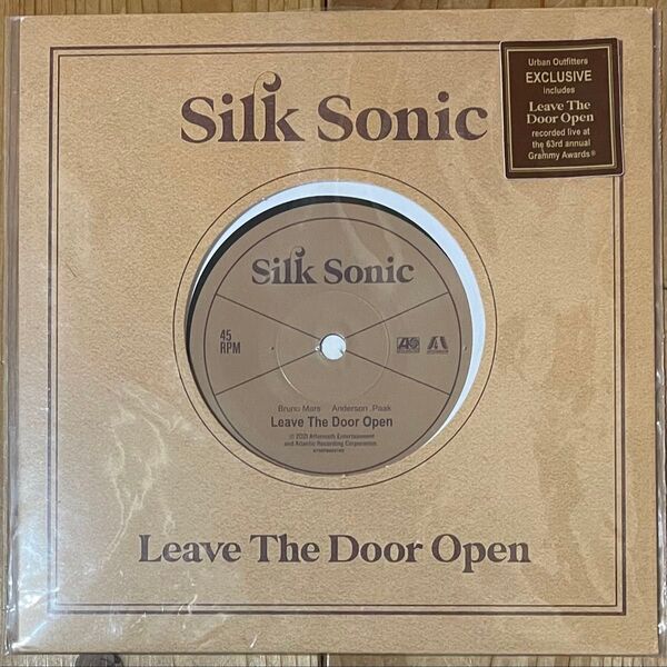 Silk Sonic 初正規7インチ Bruno Mars 新品 送料込