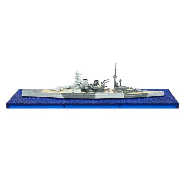 1/2000 巡洋戦艦 レパルス 2-B 洋上ver. 護岸パーツ付 世界の艦船キットvol.1 エフトイズ イギリス海軍