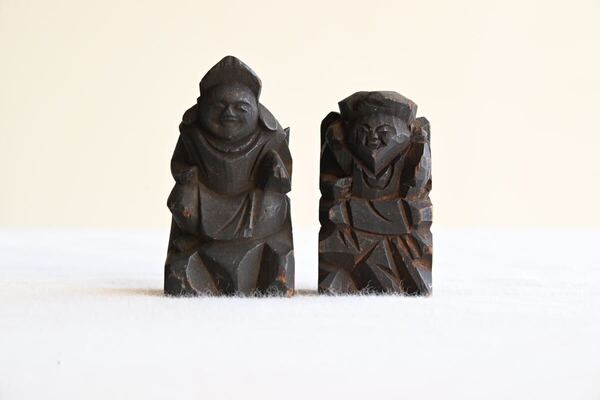 【骨董品】仏像 時代物 仏教美術 置物 円空 縁起物 木彫 彫刻 木喰 宗教芸術 民間信仰