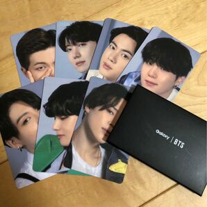 BTS 防弾少年団 トレカ 7枚セット galaxy 購入特典 ケース付き アップ 全員 オルメン Samsung