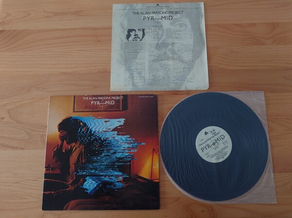 ★Alan Parsons Project★ピラミッド Pyramid★IES-81095★見本盤★PROMO★SAMPLE★ライナー書き込み★中古LP★ジャケット経年汚れ、傷み