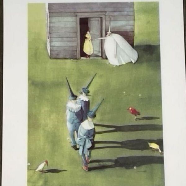 □400部限定製作□The Wizard of Oz□リスベス・ツベェルガー□陶板画□額装◇ROYAL Copenhagen◇