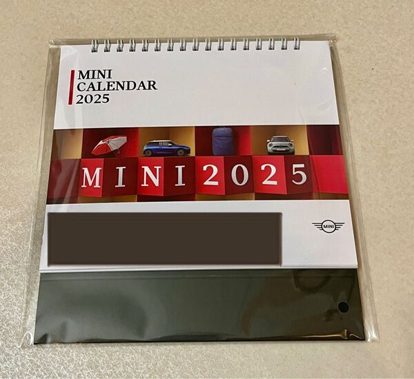 ミニクーパー MINI mini 卓上カレンダー 2025 非売品 ノベルティ カレンダー