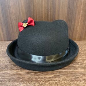 アクシーズファムキッズ アクシーズファム 帽子 ハット フェルトハット 猫耳 キッズ