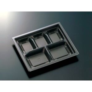 使い捨て弁当容器 CTWF-22I-27BK本体/蓋セット 200枚