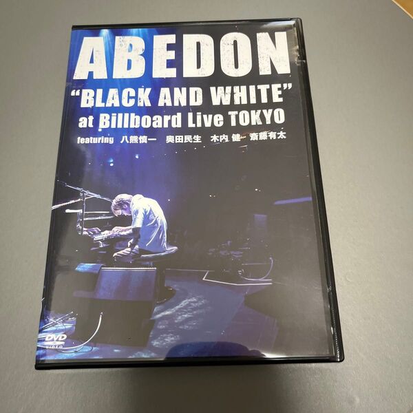 BLACK AND WHITEat Billboard Live TOKYO ABEDON (阿部義晴) 奥田民生