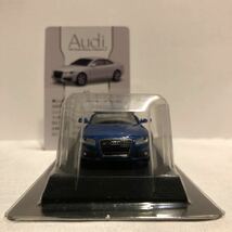 京商 1/64 Audi #2 A5 アウディ 青色 ブルー ミニカー モデルカー_画像2