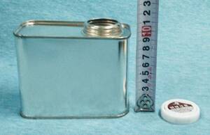 各種小分け 詰め替え保存容器 ブリキ空缶 1/2㎏ 0.5㎏ 1/2L 500ml 角缶