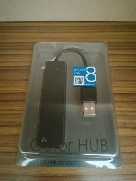Buffalo バッファロー USB2.0 4ポートハブ BSH4U06BK