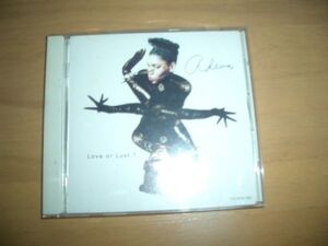 ▲即決▲LOVE OR LUST？ アディーヴァ▲12cmCD▲国内盤 帯付き