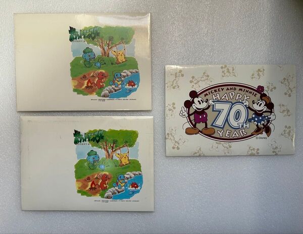ポケモン&ディズニー 絵はがきセット