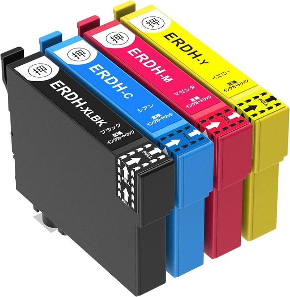 エプソン用 RDH_4CLリコーダー4色セット 互換インクカートリッジ4本自由組み合わせ