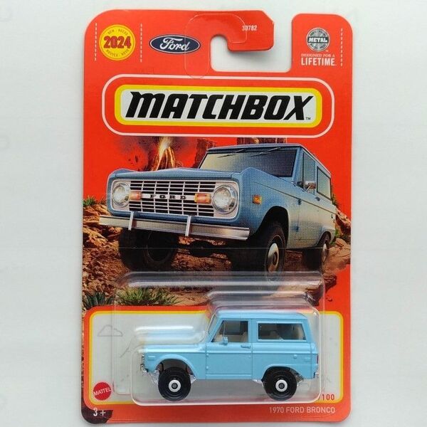 マッチボックス フォード ブロンコ MATCHBOX 1970 FORD BRONCO ミニカー