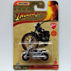 マッチボックス ドゥカティ スクランブラー MATCHBOX DUCATI SCRAMBLER インディ・ジョーンズ ミニカー