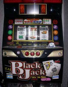 ヴィンテージスロット実機　BLACKJACKブラックジャック　アンティーク