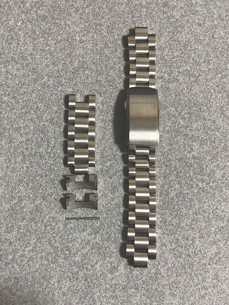 【美品】HAMILTON ENGINEERED GARMENTS H70235130 18mm 純正チタンベルト