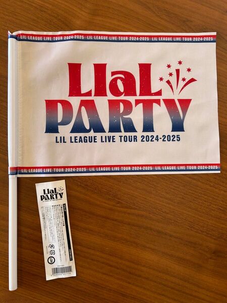 LIL LEAGUE リルリーグ LIaL PARTY フラッグ