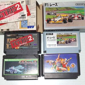 【FC】ギャラクシアン F1レース ハイパースポーツ テトリス2 4点セット