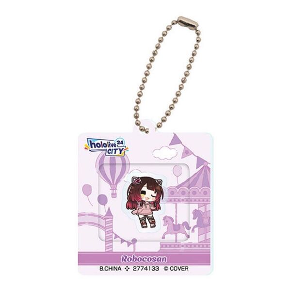 ロボ子さん hololive CITY’24 アクリルウィンドウチャーム01 ガチャ