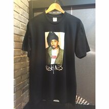 Supreme Nas T-shirt Black シュプリーム ナズ Tシャツ ブラック ヒップホップ Mサイズ_画像1