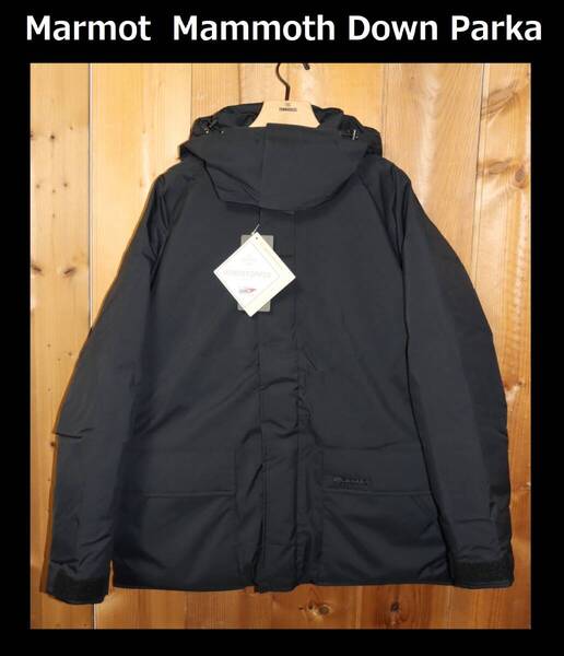 送料無料 即決【未使用】 Marmot ★ GORE-WINDSTOPPER マンモスダウンパーカー (Lサイズ) ★ マーモット TSFMD201 税込定価5万5000円 併