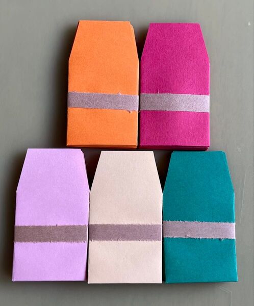 ミニポチ袋 ハンドメイド 50枚セット(テープ付き)