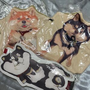 ユーモア★you+more!★柴犬のイヤイヤきんちゃく★忠犬キャリーベルト★フェリシモ
