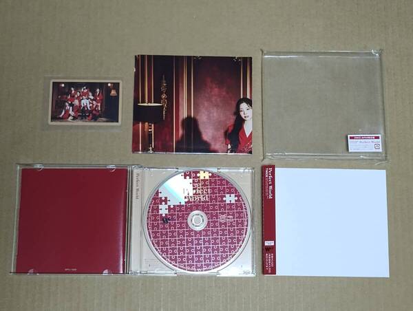 TWICE Perfect World CD ONCE JAPAN 限定盤 トレーニングカード1枚なし シリアルナンバー2枚なし