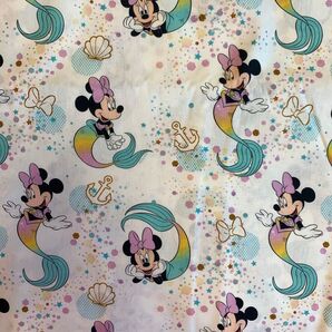 【輸入生地】70x50cm ミニー マーメイド