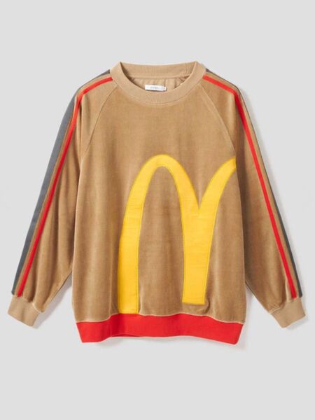 グラニフ マクドナルド ベロアトラックスウエット Mサイズ