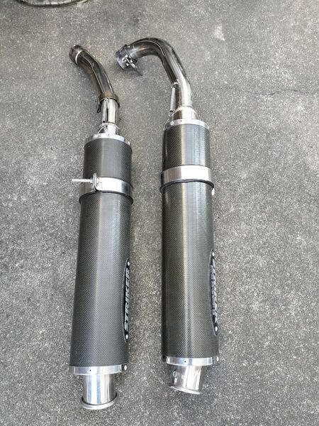 vtr1000f ストライカー マフラー
