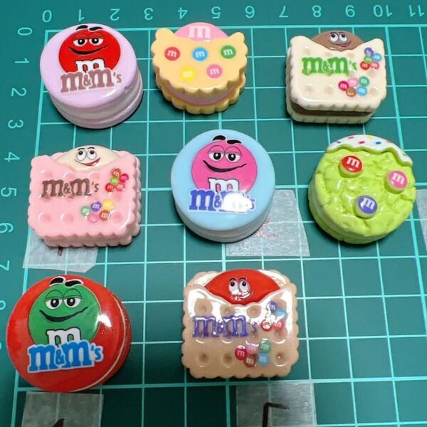 mチョコ 立体 デコパ デカパーツ デコレーションパーツ ハンドメイド M's