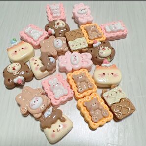 くま クッキー デコパ デコパーツ デコレーションパーツ 材料 ハンドメイド