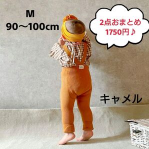 ☆新品☆サスペンダーレギンス キャメル ベビー キッズ おしゃれ 可愛い サスペンダーパンツ スパッツ