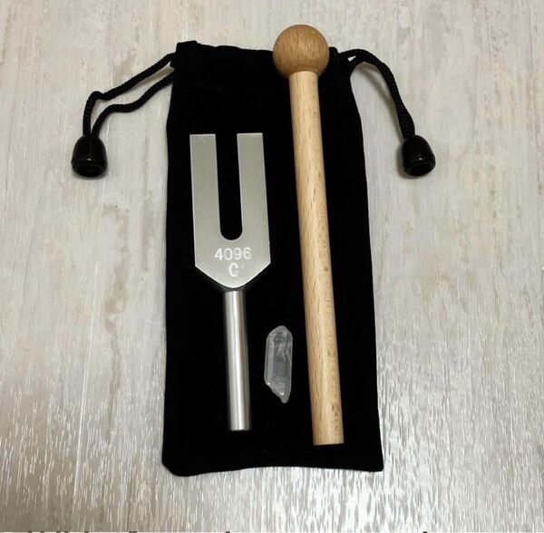【クリスタルチューナー】 音叉 ヒーリング 瞑想 クリスタルチューナー 浄化 ヨガ パワーストーン