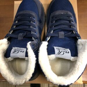  woman boa attaching boots sneakers navy color 24.5cm tax included 3000 jpy. goods . tax included 1500 jpy .