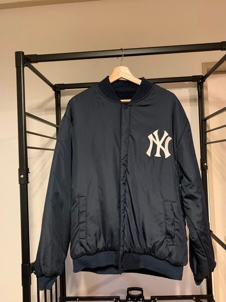 NEW YORK YANKEES REVERSIBLE WOOL JACKET