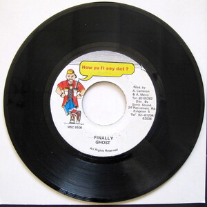 #393【Reggae】Finally - GHOST./7”/How Yu Fi