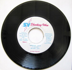 #359【Reggae】African Lala - Silver Cat./7”/Shocking Vibes