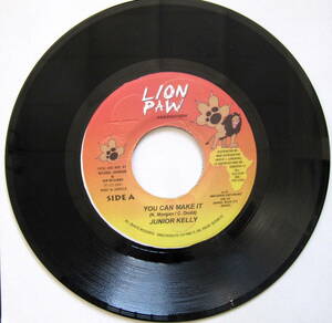 #356【Reggae】You Can Make It - Junior Kelly./7”/Lion Paw
