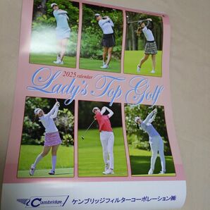 2025年 壁掛けカレンダー レディス・トップゴルフ