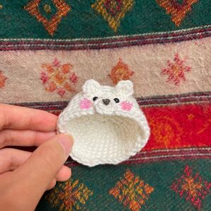 たまごっち ハンドメイドカバー たまごっちみーつ たまごっちみくす 気持ちハナくまver