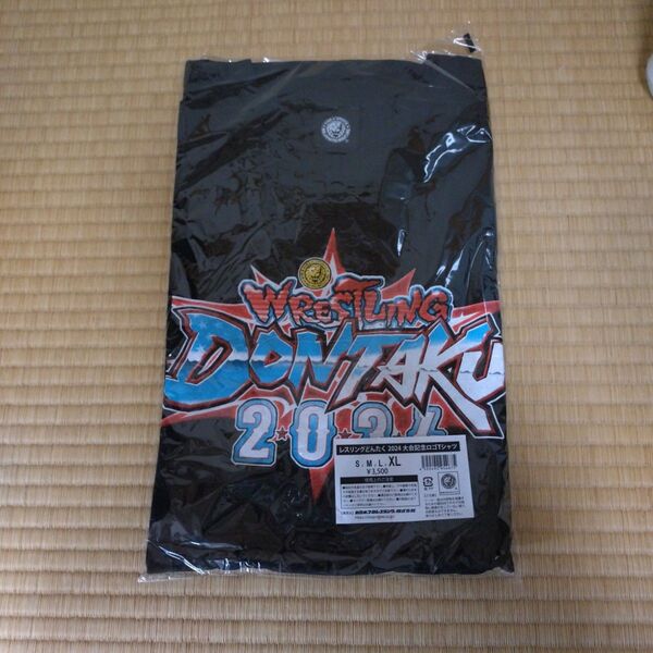 新日本プロレス レスリングどんたく 2024 大会記念ロゴTシャツ XLサイズ