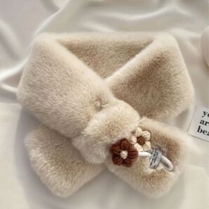 コージーフォーファースカーフ ベージュ FZ-083