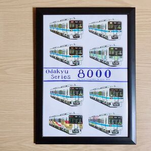 【鉄道イラスト】小田急8000形 (その2)