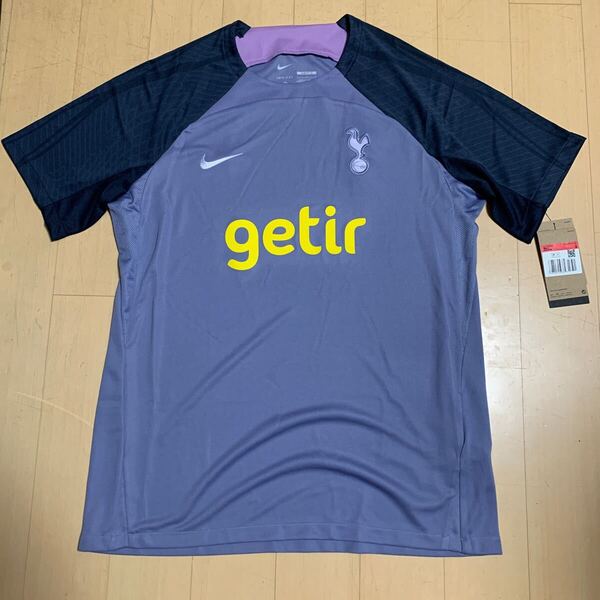 トッテナム トレーニングシャツ インポートLサイズ Tottenham Dri-Fit Strike Top - Iron Purple/Violet 2023-2024