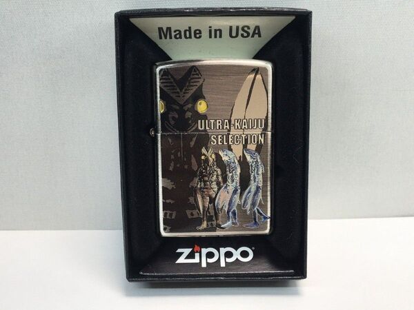 極希少レア 美品 zippo ジッポー ウルトラマン KAIJU-SELECTION 限定 バルタン星人他怪獣 21年製