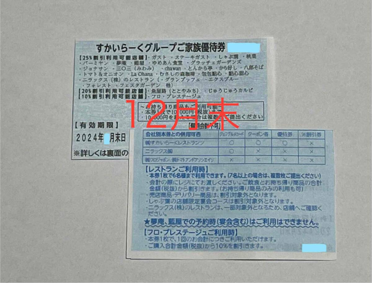 Yahoo!オークション -「すかいらーく 優待券 25%割引」(施設利用 Yahoo!オークション -「すかいらーく 優待券 25%割引」(施設利用