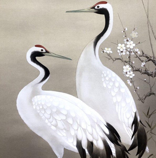 Yahoo!オークション -「鶴亀 掛け軸」(日本画) (絵画)の落札相場 Yahoo!オークション -「鶴亀 掛け軸」(日本画) (絵画)の落札相場