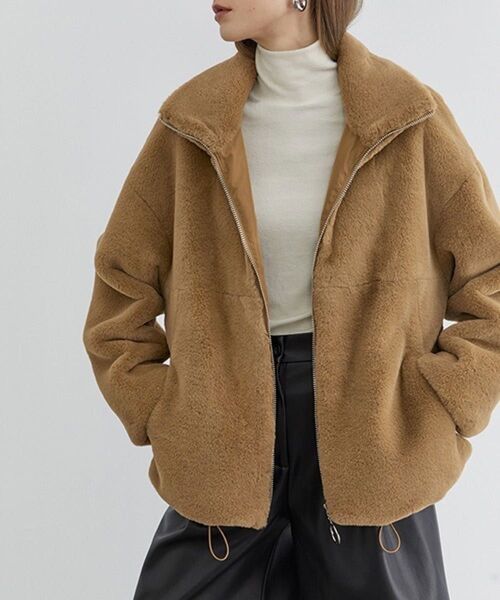 【Fano Studios】Oversized stand collar boa